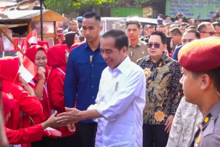 Dampingi Presiden Jokowi Tinjau Pasar, Pj. Gubernur Jatim Pastikan Harga Terkendali foto berita jatim