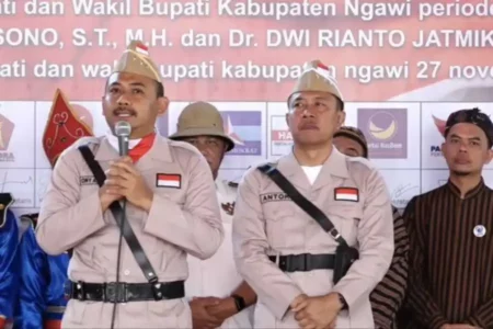 Masuk Masa Kampanye Pilkada Ngawi 2024, Ony-Antok Cuti 2 Bulan