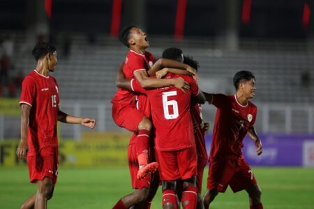 Timnas U-20 Indonesia mengalahkan Maladewa dengan skor 4-0, pada laga perdana Grup F Kualifikasi Piala Asia U-20 2025 di Stadion Madya, Senayan, Jakarta, Rabu (25/9/2024). [Foto: PSSI]