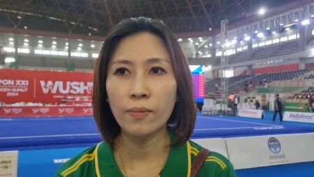 Ini Kata Pelatih Wushu Jatim usai Borong 5 Medali Emas di PON XXI Sherly, Pelatih Wushu Jatim.