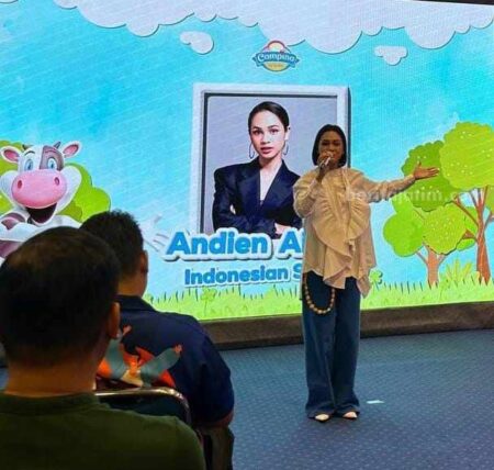 Andien berbagi Inspirasi Pola Makan Sehat Keluarganya, “Apa yang Kita Makan, Anak Kita Ikuti”