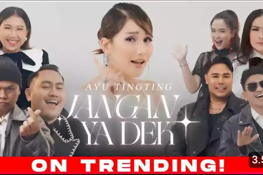 Thumbnail YouTube MV Jangan Ya Dek - Ayu Ting Ting. (YouTube/Swara Bintang)