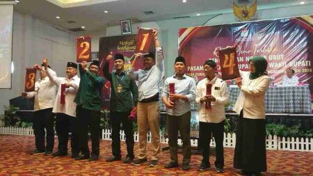 Nomor urut paslon Bupati Tulungagung 2024