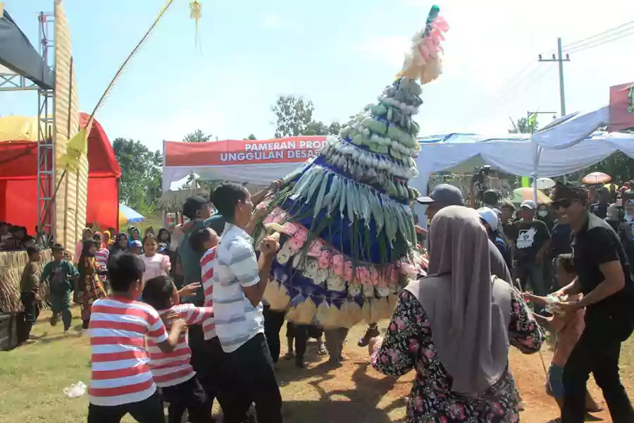 Salah satu keunikan Desa Budaya yang ada di Kabupaten Bondowoso. (Disparbudpora Bondowoso)