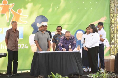 Buka Gerakan Aksi Bergizi, Ini Harapan Pj Wali Kota Kediri