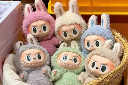 Labubu, boneka karakter gemas yang sedang viral. (Instagram/dream_shop.tw_)