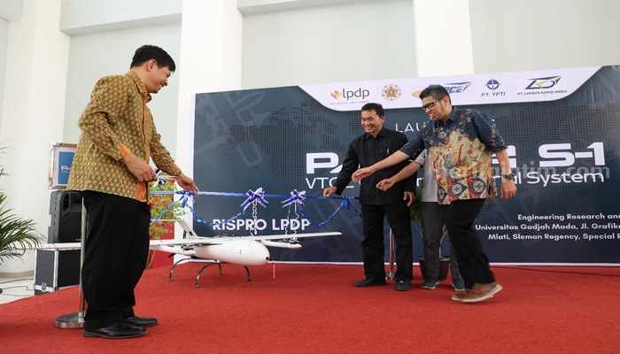 UGM Luncurkan UAV Palapa S-1: Mampu Terbang 6 Jam Nonstop untuk Beragam Keperluan