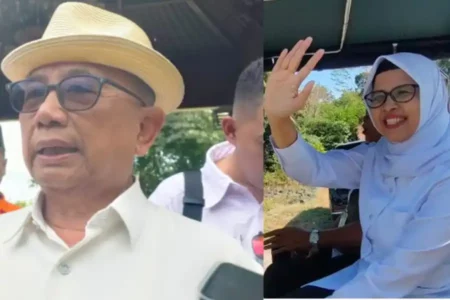 Bertarung Sengit, Rijanto dan Rini Tak Bisa Nyoblos di Pilbup Blitar Foto Beritajatim.com