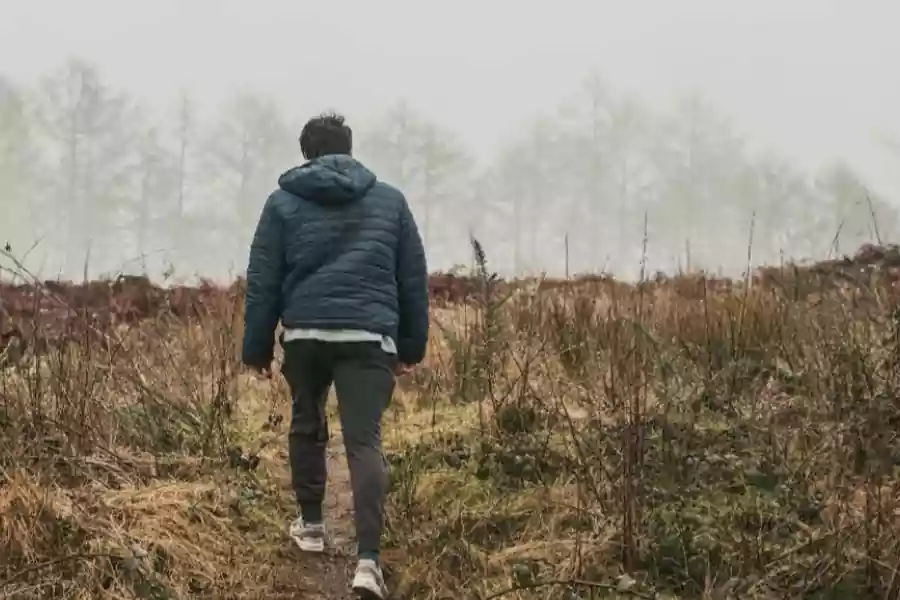 Ilustrasi silent walking, aktivitas yang sedang trend saat ini. (Pexels/Tamar Willoughby)