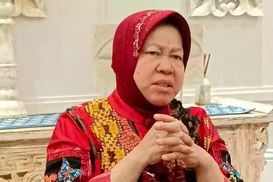 Tri Rismaharini, calon gubernur Jawa Timur (Rama Indra/Beritajatim.com)
