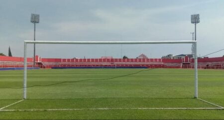 Siap Dipakai Arema, Kerapatan Rumput Stadion Soepriadi Blitar Capai 95 Persen