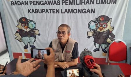 Bawaslu Lamongan Limpahkan Dugaan Perusakan APK Yes-Dirham ke Polisi