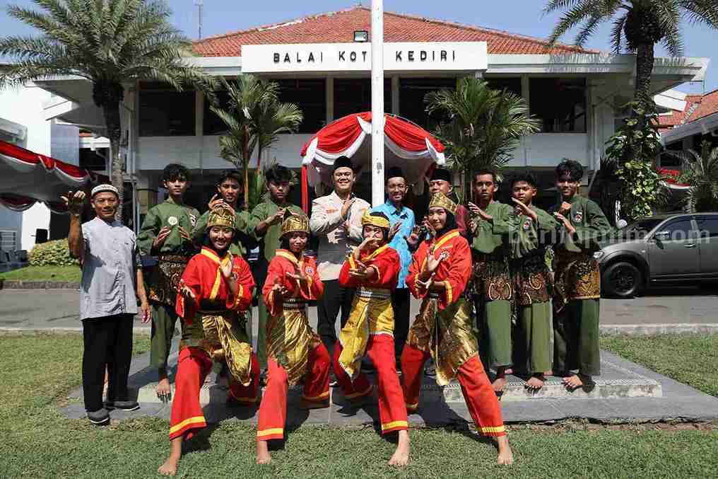 Apel Hari Sumpah Pemuda di Kota Kediri.