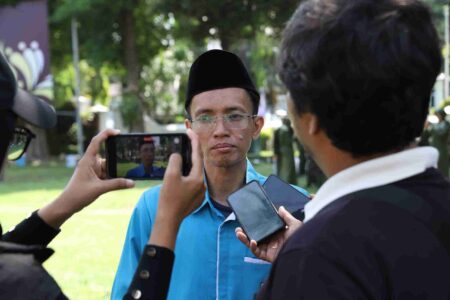 Ketua KNPI Kota Kediri Munjidul Ibad (Bung Ibad).