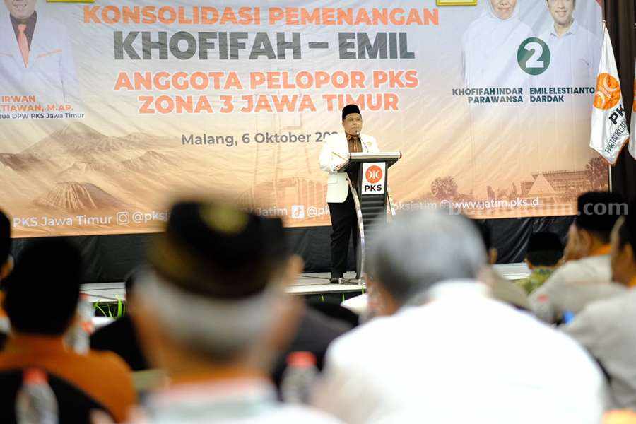 Ketua DPW PKS Jatim, Irwan Setiawan.