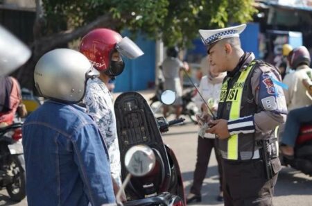 Ribuan Pelanggar Terjaring Operasi Zebra Semeru di Tuban