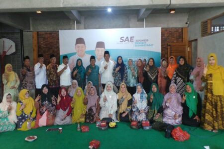 Nyai dan Ning Pondok Pesantren 18 Kecamatan di Sidoarjo Dukung Mas Iin