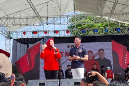 Kampanye Akbar, Inda Raya – Aldi Dwi Janjikan Hal Ini Kepada Warga Kota Madiun foto