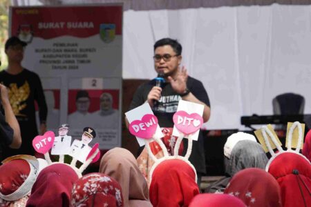 Cabup Kediri petahana Mas Dhito mendapatkan dukungan warga Ngadiluwih
