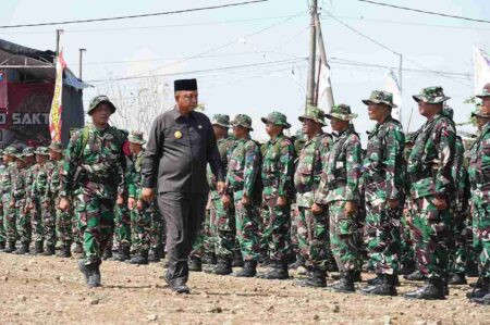 Dukung TMMD ke-122, Pjs Bupati Kediri Prioritaskan Tiga Hal Ini