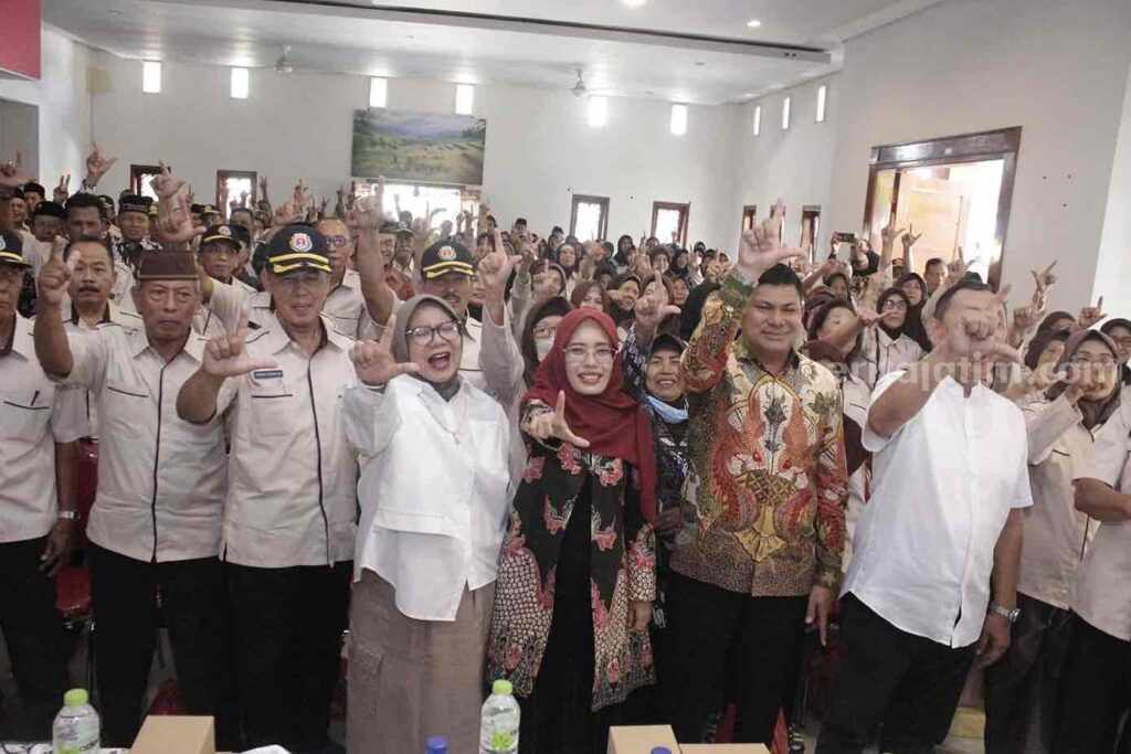 Purna Polri Kabupaten Kediri Dukung Dhito - Dewi di Pilkada 2024