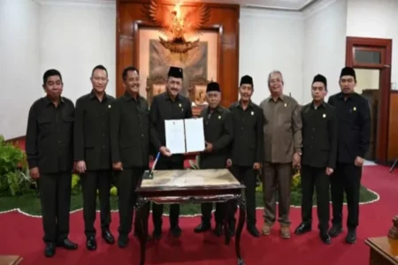 Rapat Paripurna DPRD Tulungagung Bentuk 7 Fraksi dan Pimpinan Periode 2024-2029 DPRD Tulungagung