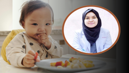 IDAI Tekankan Pentingnya Nutrisi dalam 1000 Hari Pertama Kehidupan Anak Ilustrasi asupan nutrisi pada anak dan potret dr. anggota Unit Kerja Koordinasi Nutrisi dan Penyakit Metabolik IDAI, dr. Cut Nurul Hafifah, SpA(K). (Pexels/Venessa Loring, Instagram/sammarie_wjy)