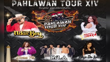 Poster Pesta rakyat "Pahlawan Tour XIV 2024". (Instagram/hdci_surabaya)