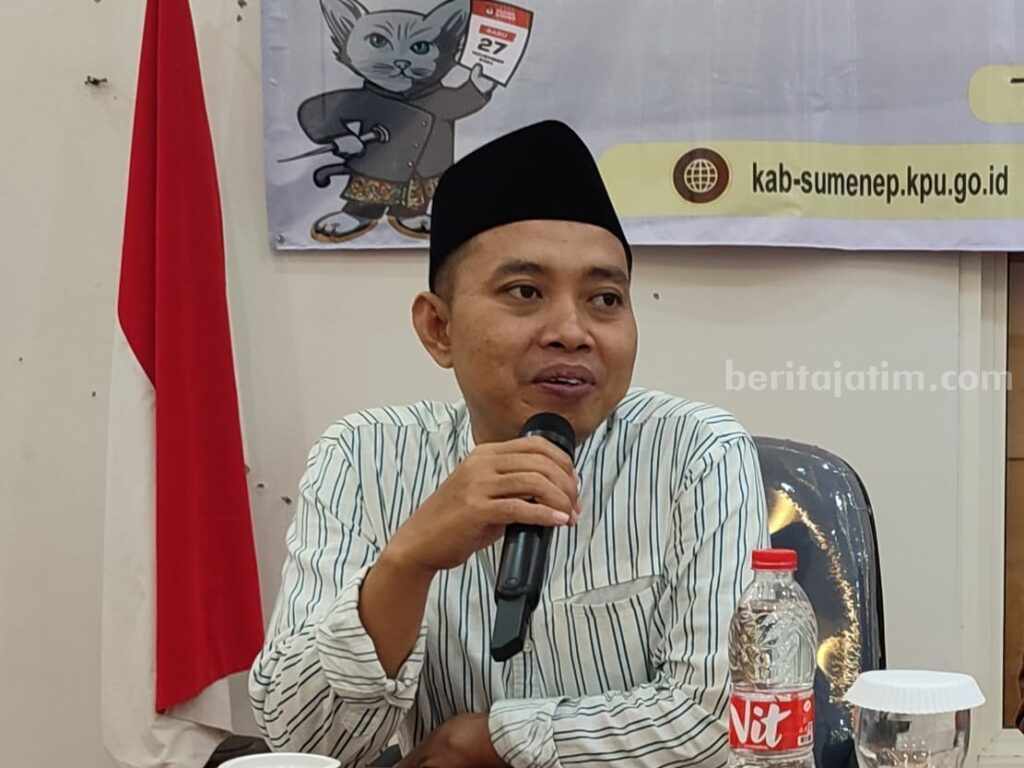 Komisioner KPU Sumenep, Muhlis.