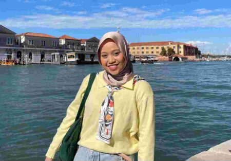 Bening Qolbu Adinda, Mahasiswa UMM Kuliah di Italia Lewat IISMA