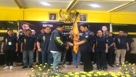 Musda ke VIII, Adi Patma Nusantara Resmi Pimpin AMPI Surabaya Pengukuhan Pengurus AMPI Surabaya