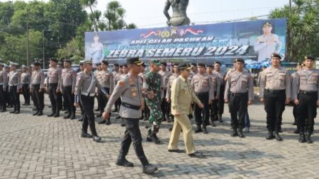 Tingkatkan Disiplin Keselamatan Berlalu-lintas, Polres Mojokerto Gelar Operasi Zebra Semeru 2024