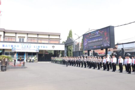 Apel Operasi Zebra Semeru, Senin (14/10/2024)