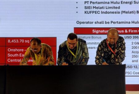 SKK Migas Tandatangani Kontrak Kerja Sama Wilayah Kerja Amanah dan Melati, Perkuat Ketahanan Energi Nasional