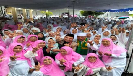 Cerita Abah Anton Didukung Muslimat, Rating Naik di Pilwali Kota Malang Abah Anton bersama Ikatan Haji Muslimat (IHM) Kota Malang.