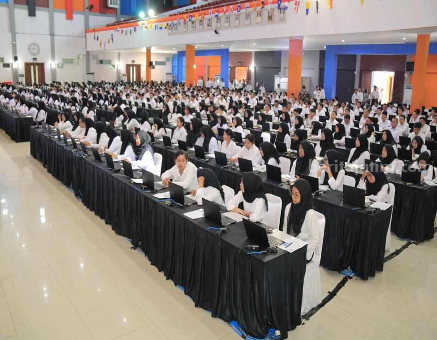 Pelamar CPNS Kemenkumham yang akan Mengikuti Tes Selama 16 Hari Kedepan