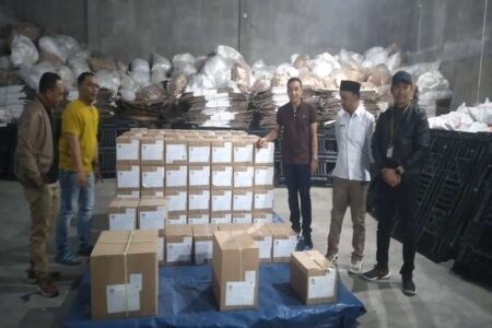 Surat Suara Pilwalkot Probolinggo Tiba di Gudang KPU