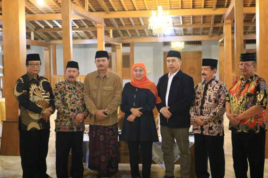 Kunjungan Khofifah di Madiun, Sinergi Membangun Budaya Pencak Silat Kota Pendekar