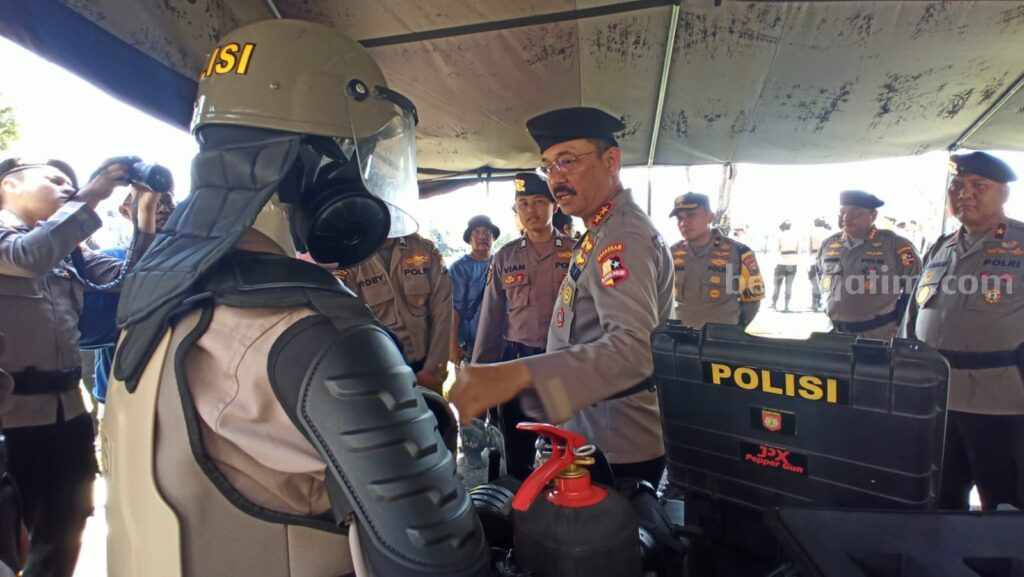 Ini Pesan Kakorsabhara Polri Pada Pasukan Kesiapan Pengamanan Pilkada 2024 di Jatim