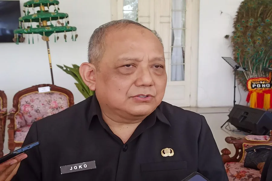 Pjs. Bupati Ponorogo Joko Irianto. (Foto/Endra Dwiono/Beritajatim.com)