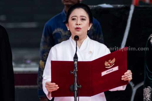 Puan Bacakan Ikrar Kesaktian Pancasila