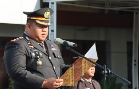 Kapolres Pamekasan Serukan untuk Tingkatkan Semangat Nasionalis Patriotis