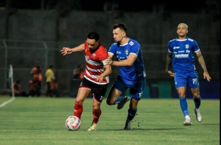 Madura United Jadi Tim Kebobolan Terbanyak di Liga 1