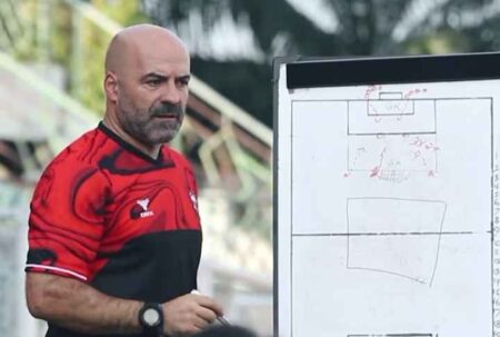 Madura United Incar Kemenangan di Kandang PSM Makassar Pelatih Madura United FC, Paulo Meneses.