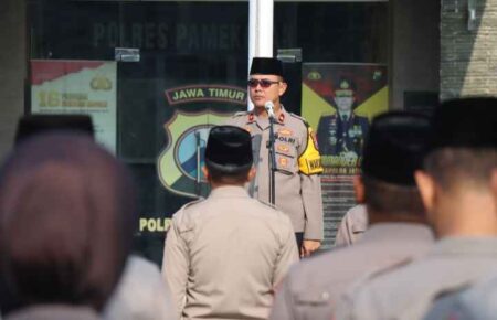 Cara Unik Polres Pamekasan Meriahkan HSN 2024