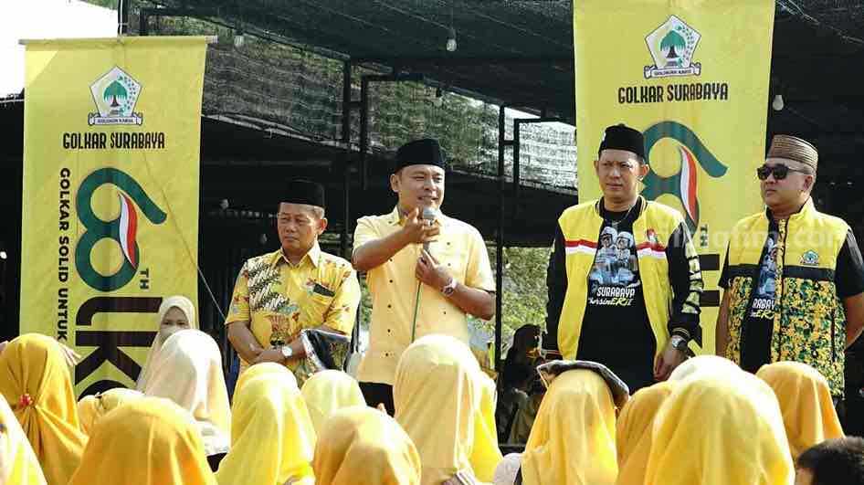Perkuat Basis Nahdliyin, Golkar Surabaya Gelar Ziarah Wali di HUT ke-60