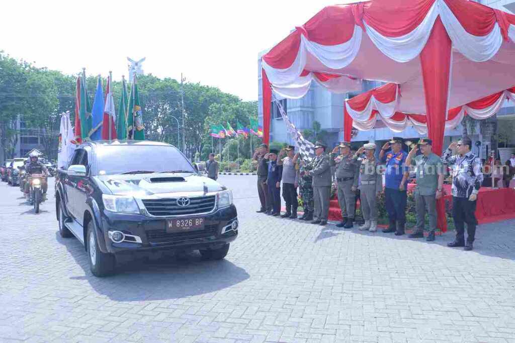 Kirab Pataka Jer Basuki Mawa Beya Tiba di Gresik, Seluruh Unsur Terlibat