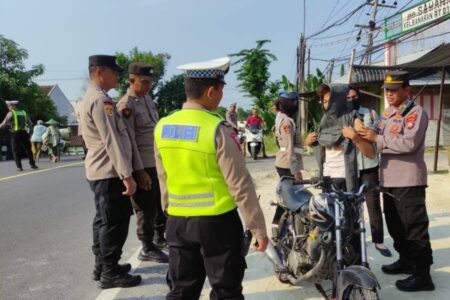 Jelang Pertandingan Persibo vs Persela, Jalur Bojonegoro-Lamongan Disekat