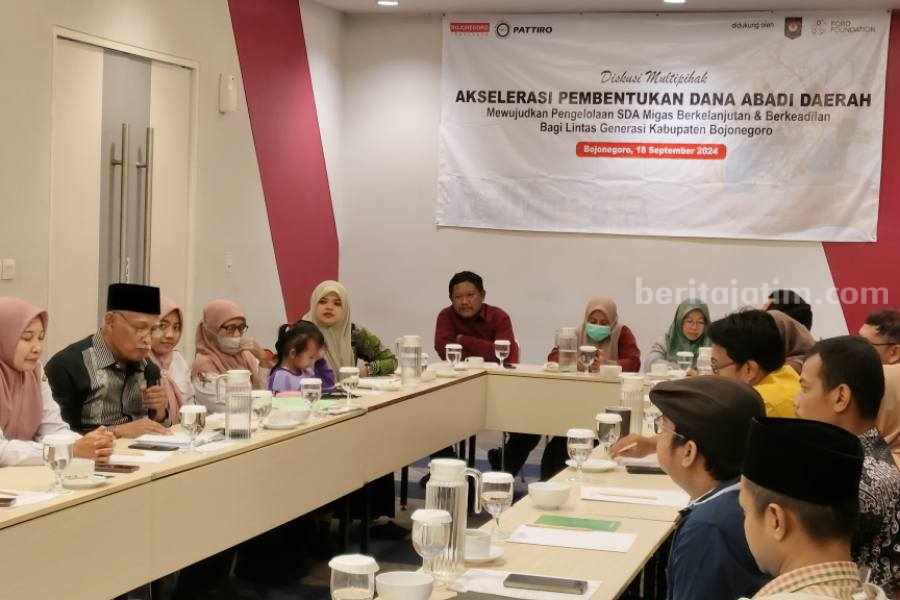 PMK Dana Abadi Terbit, BI Minta Pemkab Bojonegoro Lebih Partisipatif dalam Pembahasan Raperda Bojonegoro Institut