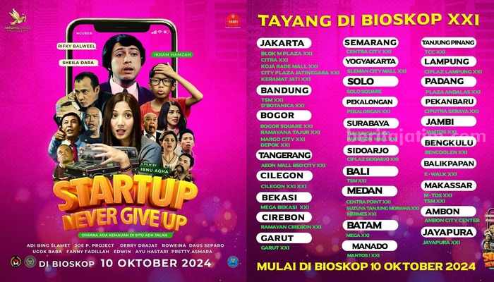 Sinopsis Start Up Never Give Up, Film Drama Komedi Keluarga Sudah Tayang di Bioskop